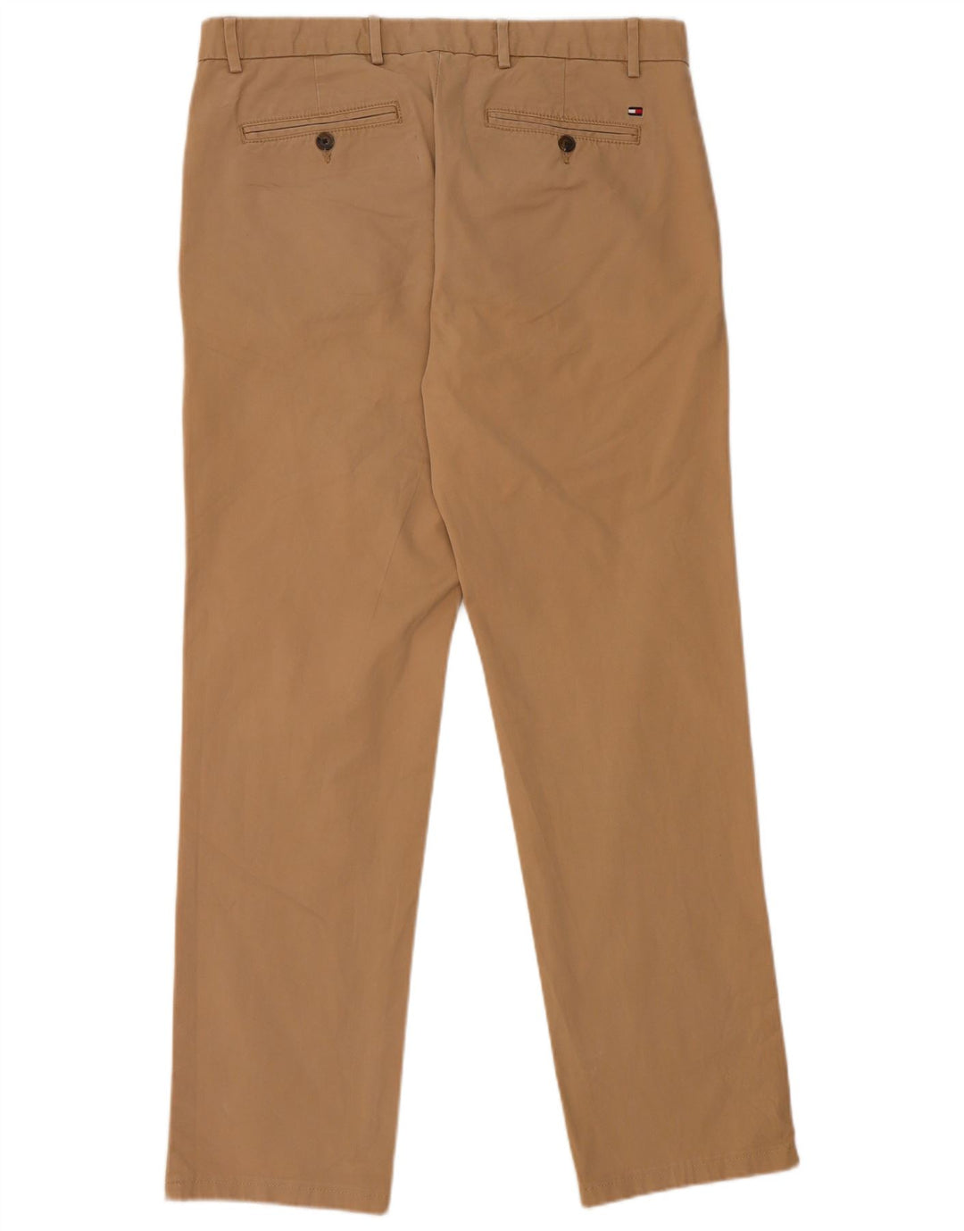 Tommy Hilfiger Pantalon Chino Droit Homme W34 L34 Beige