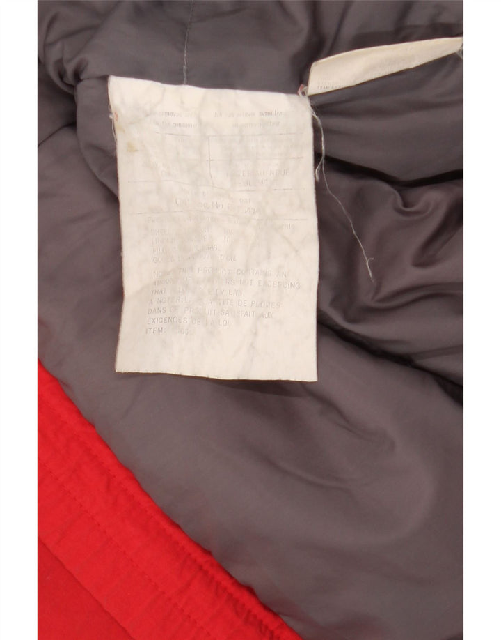 Eddie Bauer Veste matelassée pour homme UK 42 XL Rouge Coton