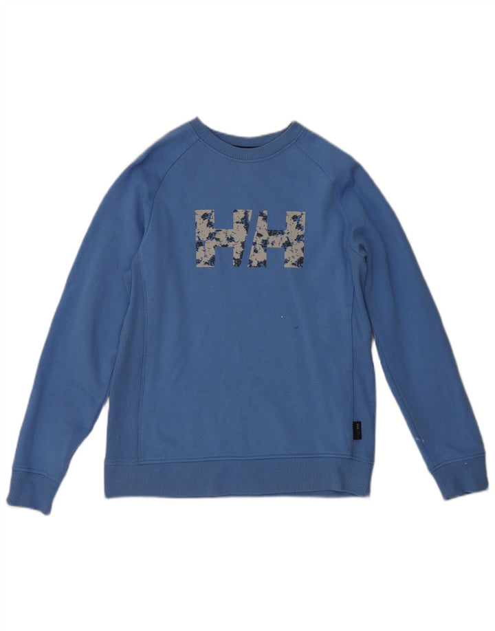 Helly Hansen Sweat-shirt graphique pour femme UK 10 Petit Bleu
