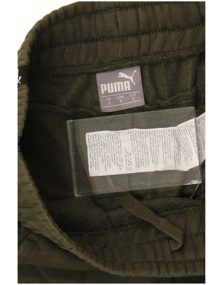 Puma Pantalon de survêtement pour homme en coton kaki Small