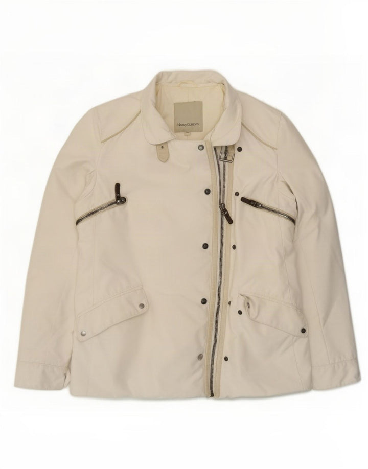 Henry Cottons Veste utilitaire pour femme IT 46 Large Blanc Polyester