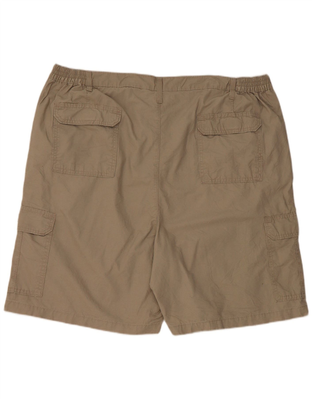 WRANGLER Mens Cargo Shorts W46 3XL Beige Cotton