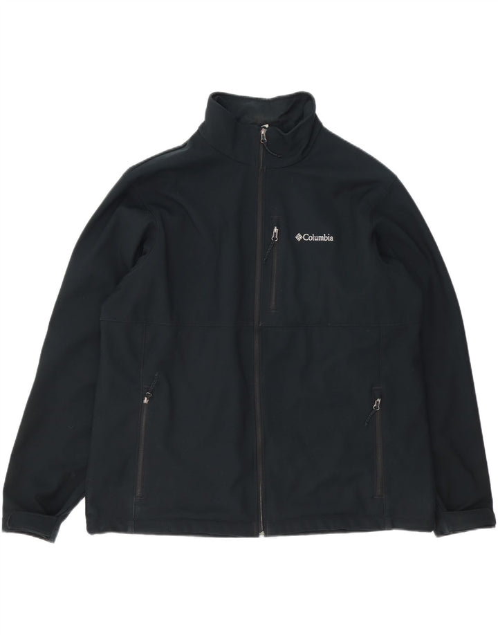 COLUMBIA Veste Coupe-Vent Homme UK 44 2XL Bleu Marine Polyester