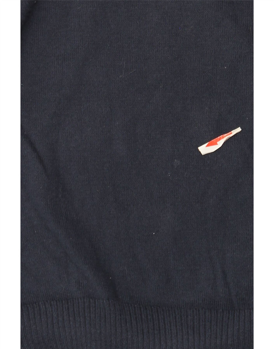 Penguin Pull col V pour homme en coton bleu marine Taille L