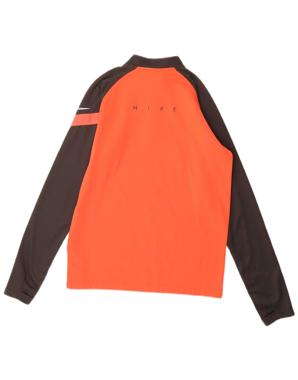 Haut de survêtement Nike Dri Fit Graphic pour garçon 12-13 ans, grand orange
