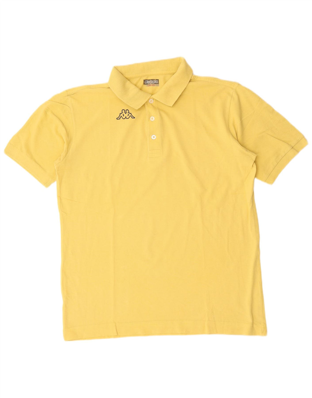 KAPPA Polo Homme Grand Jaune