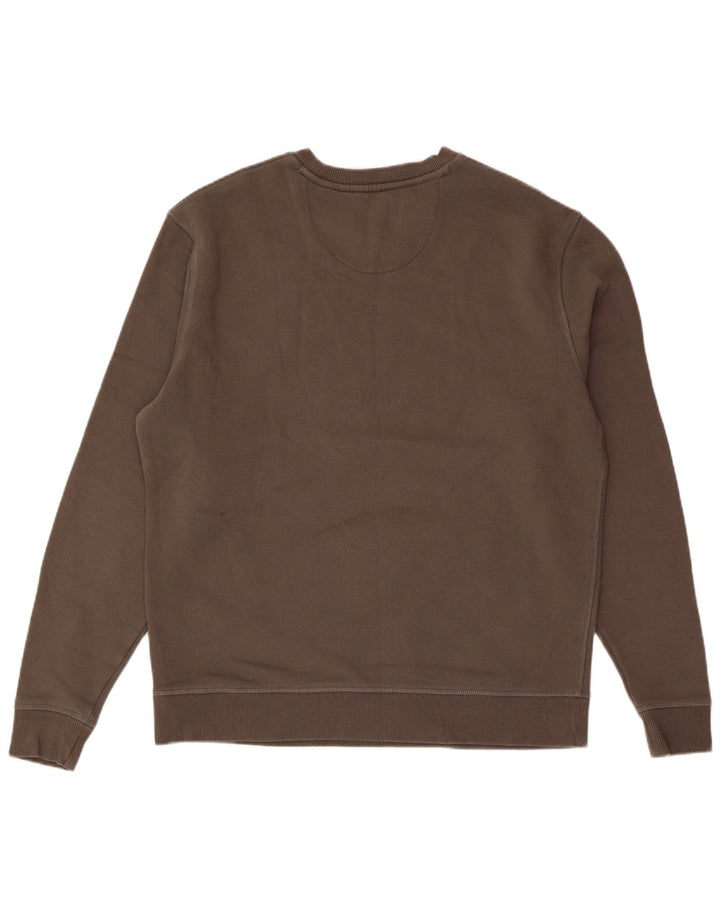 JACK WILLS Sweat-Shirt Homme Marron Moyen Coton