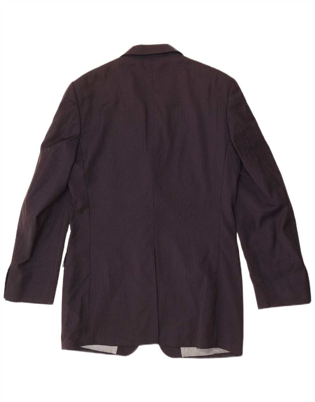 Marks & Spencer Veste blazer pour homme UK 38 Bleu marine moyen à fines rayures