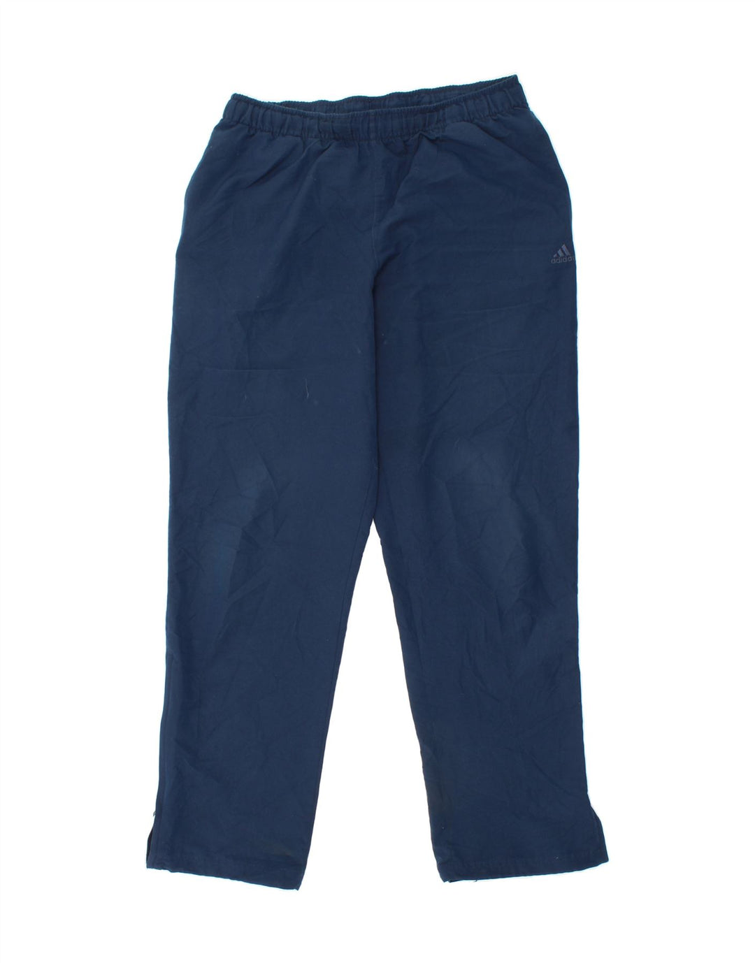 ADIDAS Mens Climalite Tracksuit Trousers Large Navy Blue Polyester Vintage Adidas and Second-Hand Adidas from Messina Hembry 