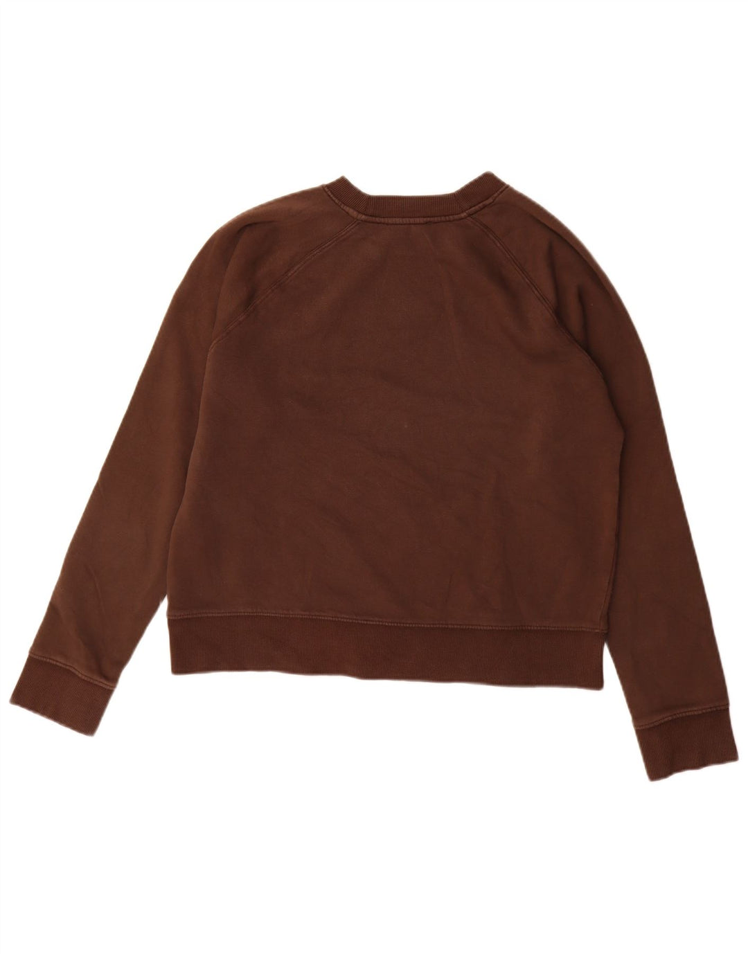 Zara Sweat-shirt pour femme UK 14 en coton marron moyen