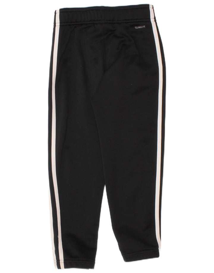 Adidas Pantalon de Survêtement Climalite Garçon 5-6 Ans Noir Polyester