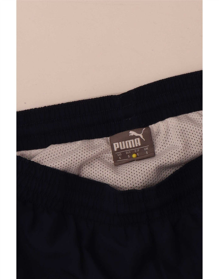 Puma Short de Sport Italia Graphic Sport Homme Bleu Marine Petit Polyester