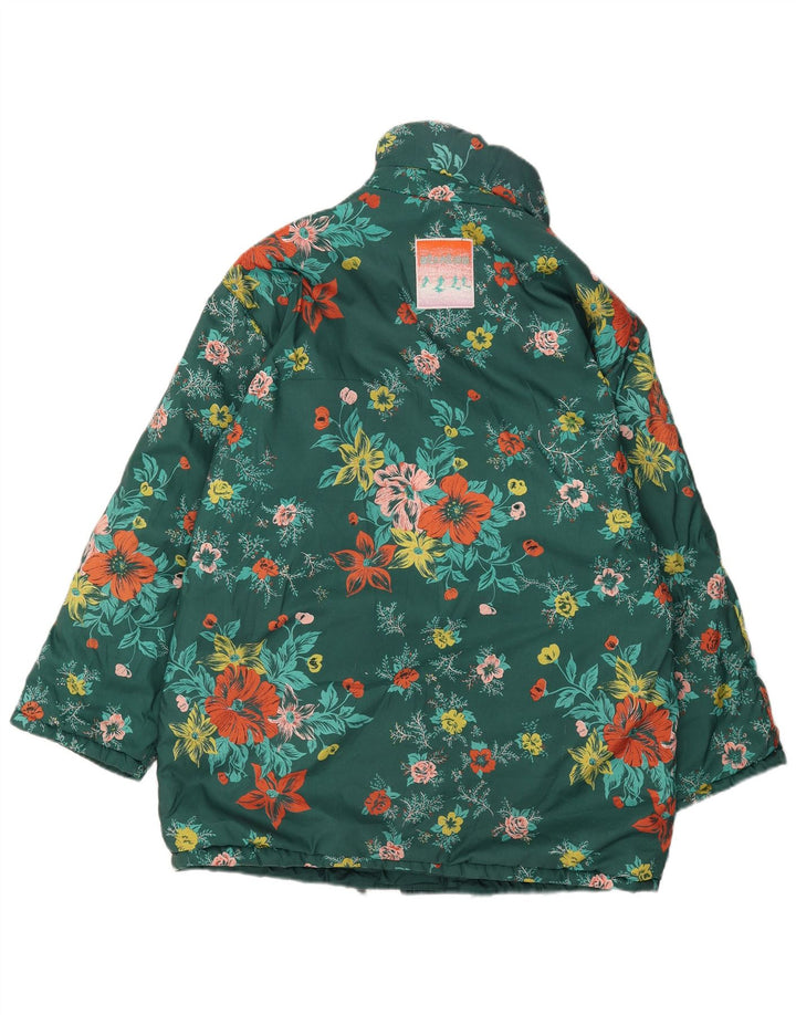 Stratos Veste de ski réversible pour femme EU 44 XL Vert Floral Polyester