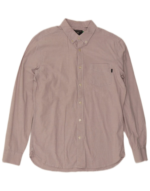 Dockers Chemise Slim Homme Rose Moyen Coton