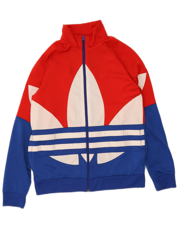 Adidas Veste de Survêtement Garçon 13-14 ans Multicolore Colourblock
