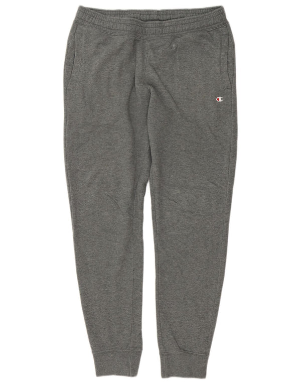 Champion Pantalon De Survêtement Joggers Homme Gris Moyen Coton