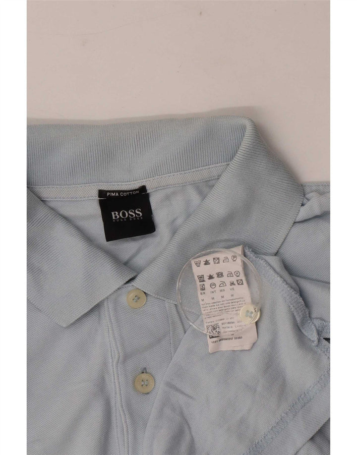 Hugo Boss Polo Homme Bleu Moyen Coton