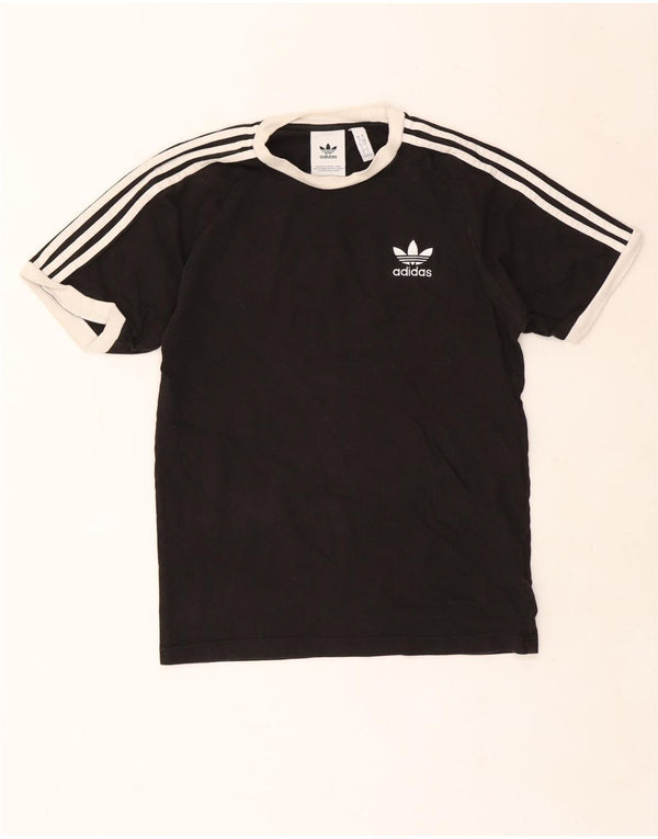 Adidas T-Shirt Homme Haut Petit Coton Noir