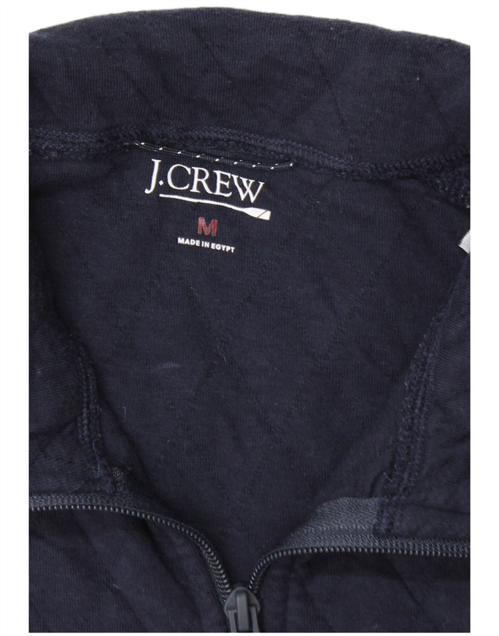 J. Crew Sweat-shirt à col zippé pour homme en coton bleu marine moyen