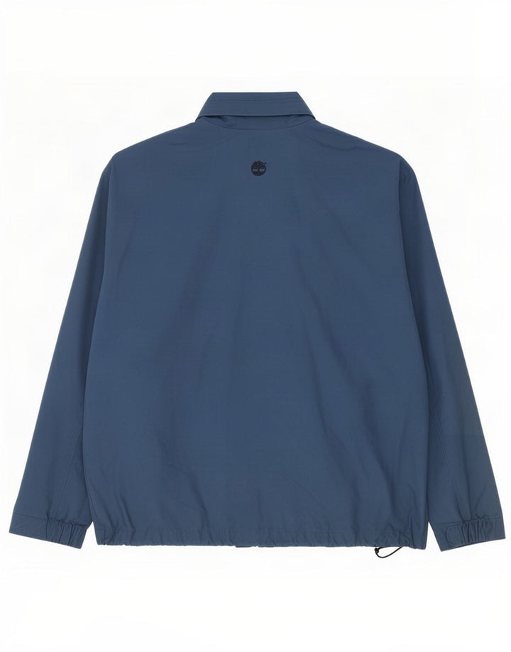 Timberland Veste de pluie pour homme UK 38 Coton bleu marine moyen