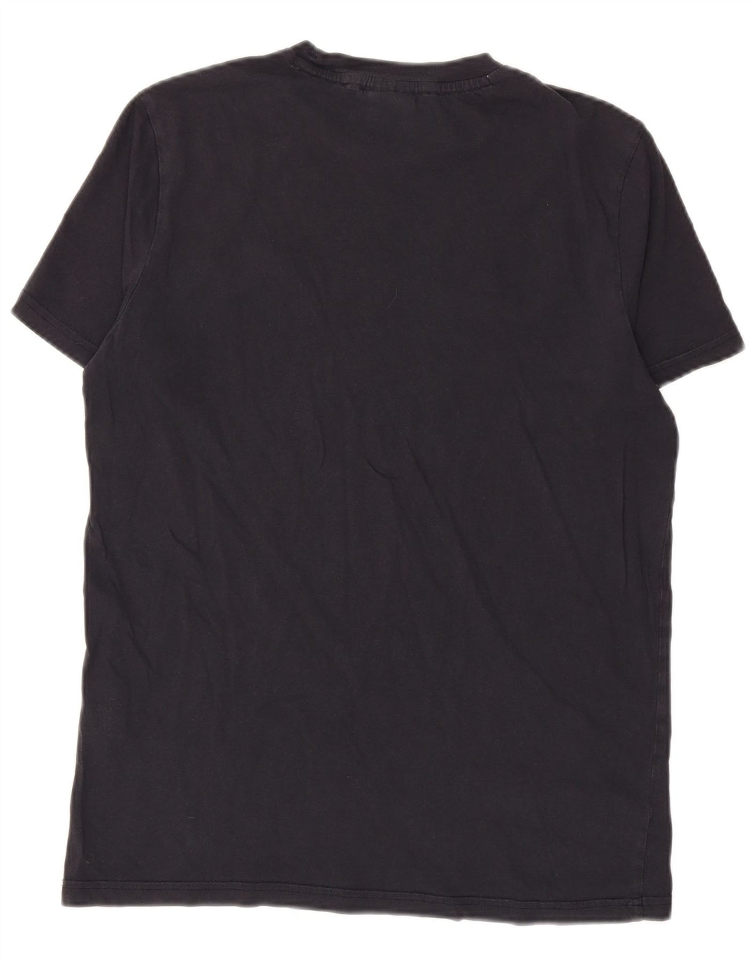 CHAMPION T-Shirt Graphique Homme Petit Bleu Marine Coton