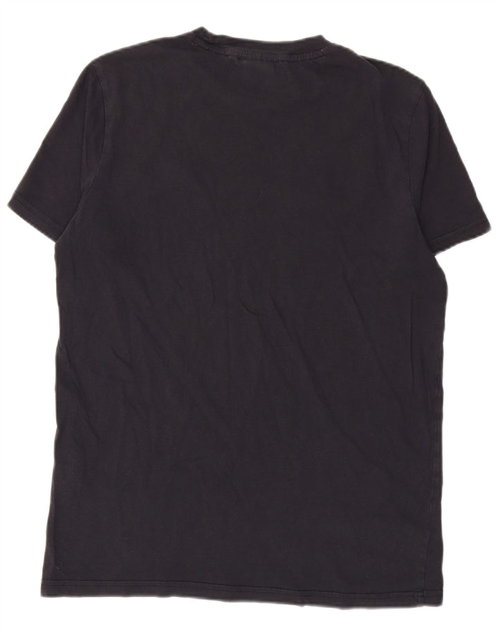 CHAMPION T-Shirt Graphique Homme Petit Bleu Marine Coton