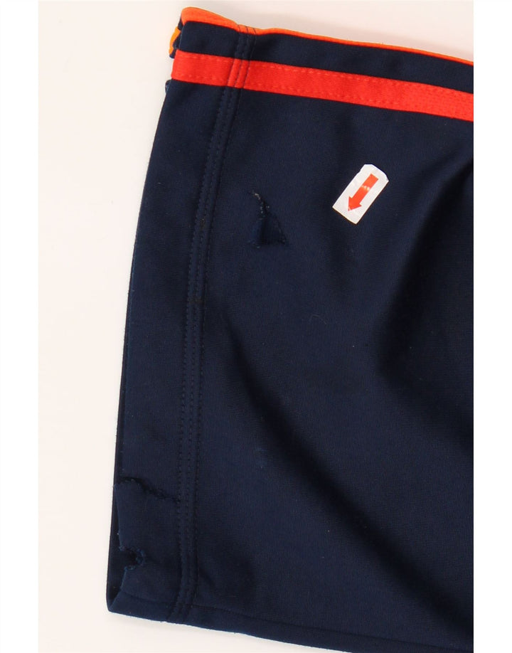 Adidas Pantalon de survêtement pour homme UK 40/42 Bleu marine moyen Polyester