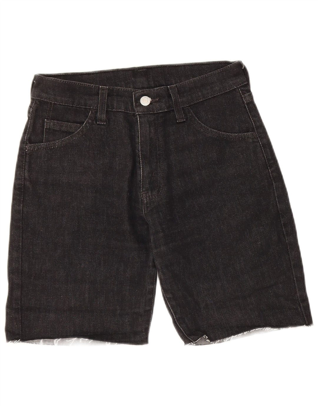 LEVI'S Short en Jean 525 Femme W28 Coton Noir Moyen