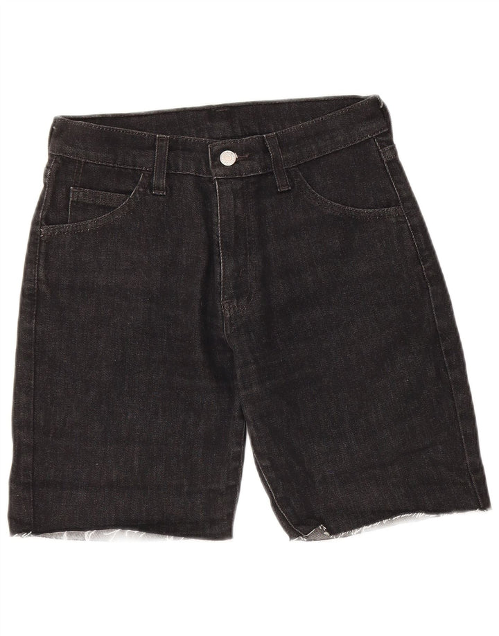 LEVI'S Short en Jean 525 Femme W28 Coton Noir Moyen