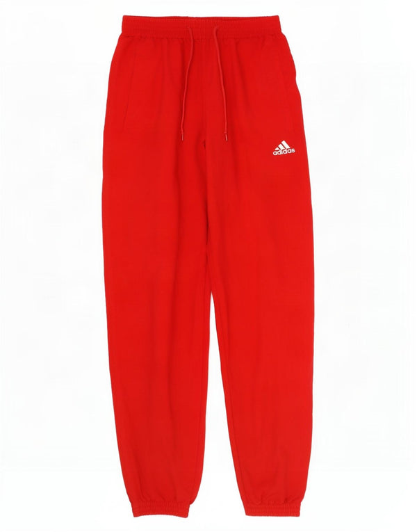 Adidas Pantalon de survêtement pour homme Joggers Large Rouge Polyester