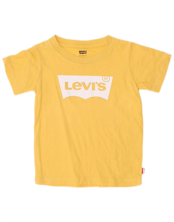 Levi's T-Shirt Graphique Garçon 2-3 Ans Jaune