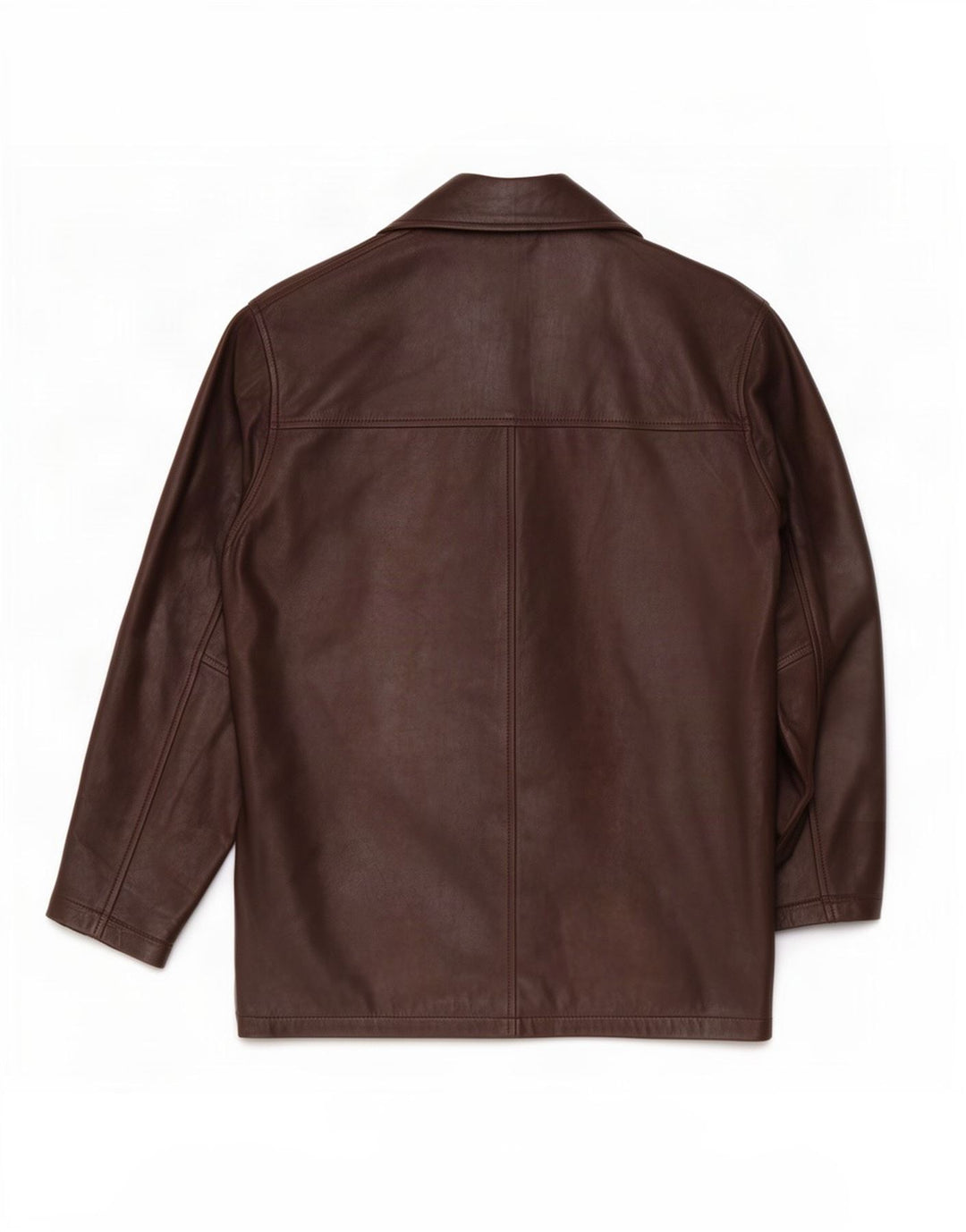 veste en cuir homme vintage UK 42 XL Marron