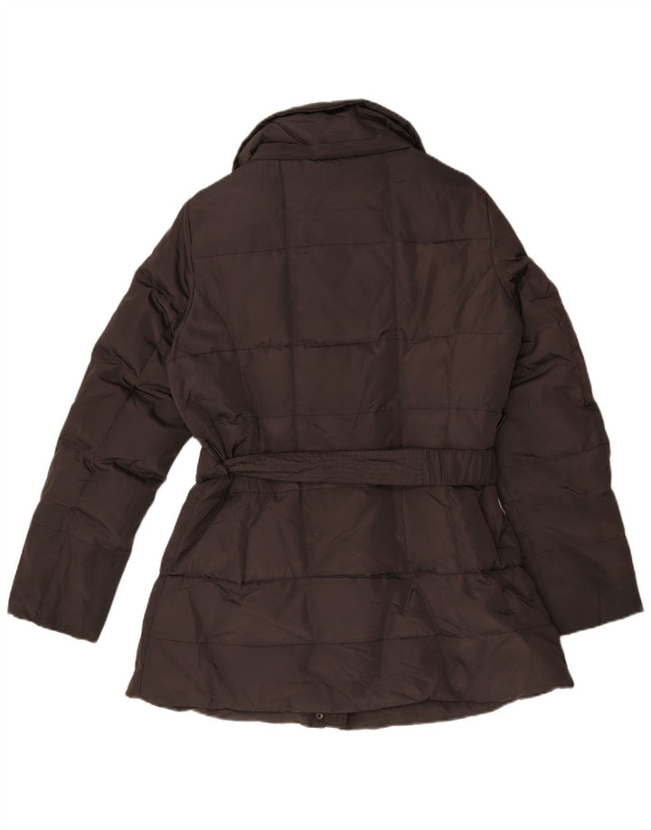 Zara Veste matelassée pour femme UK 18 XL Noir Polyester