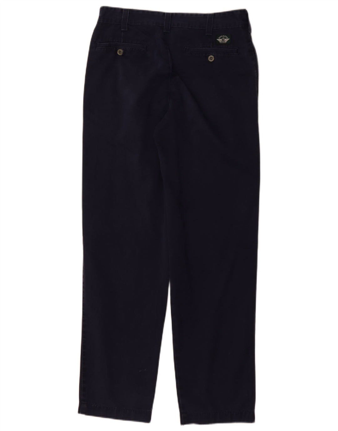 DOCKERS Pantalon Chino Droit Homme W31 L32 Bleu Marine Coton