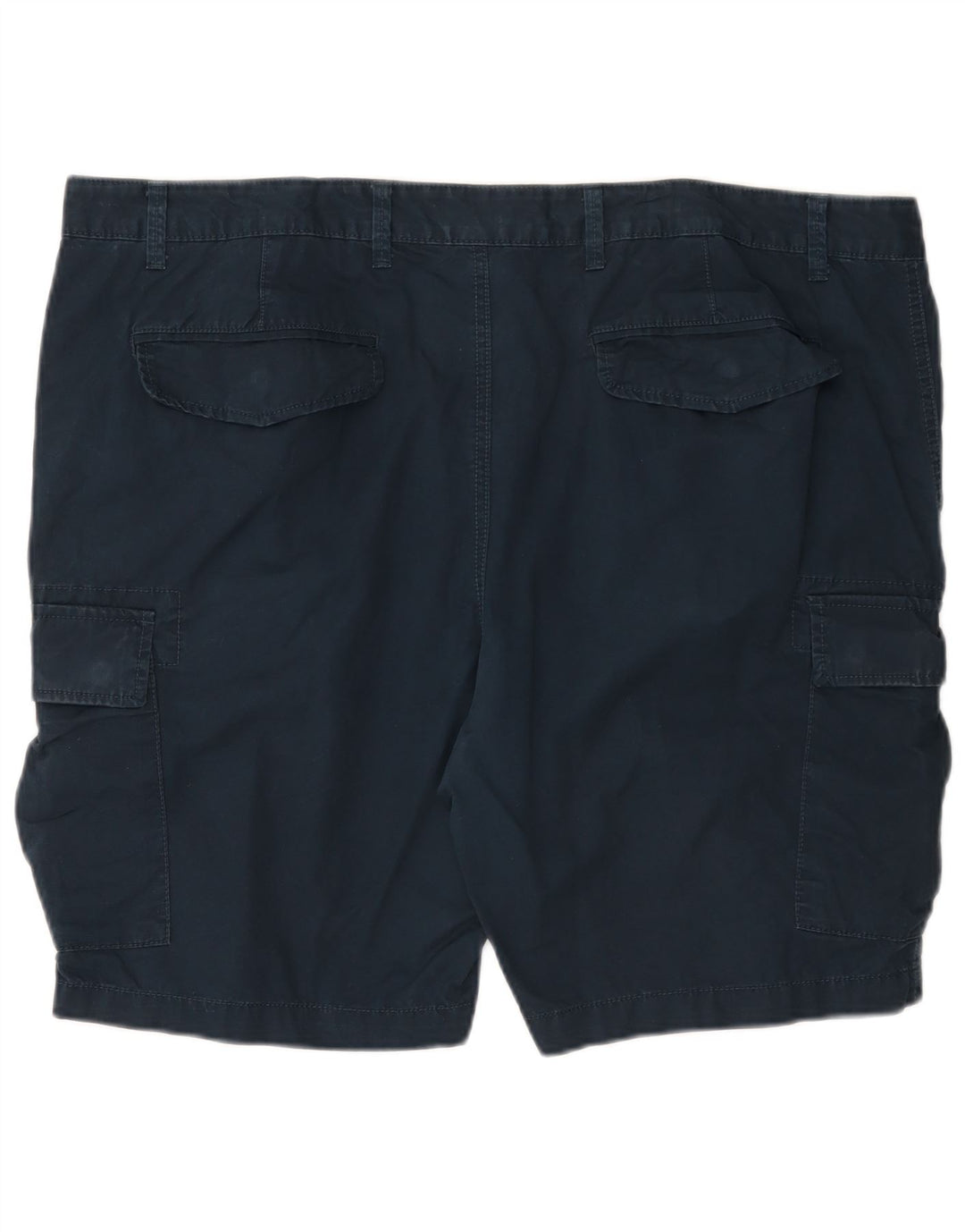 Marks & Spencer Short Cargo Homme W44 2XL Bleu Marine Coton