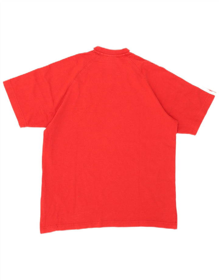 Adidas T-Shirt Homme Haut Petit Rouge Coton