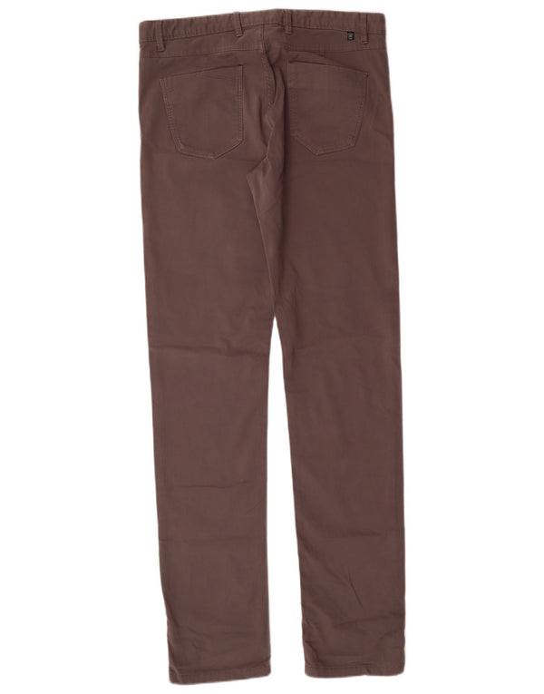 MASSIMO DUTTI Pantalon décontracté slim pour homme EU 40 Medium W31 L34 Gris Coton