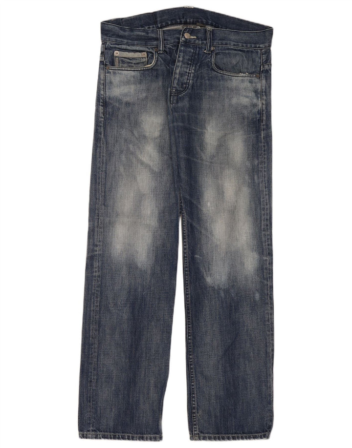 Armani Exchange Jeans Loose Homme W32 L32 Bleu Coton