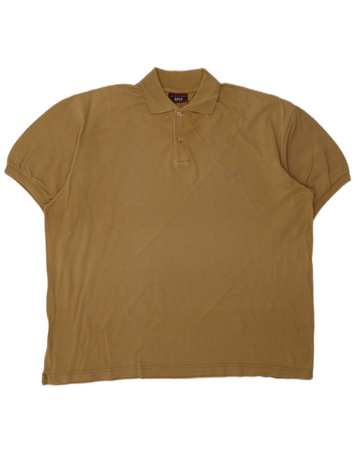 RIFLE Polo Heritage Homme 2XL Coton Beige