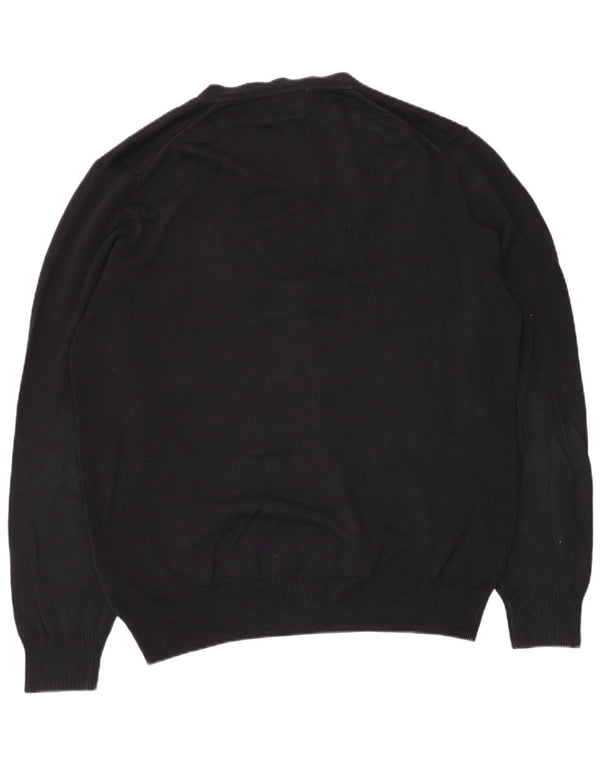 Zara Cardigan Homme Pull Large Noir Coton