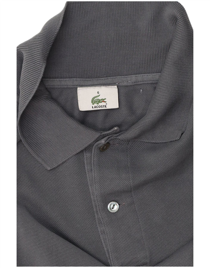 Lacoste Polo Homme Taille 6 XL Gris