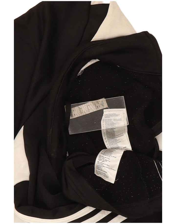 Adidas Veste de survêtement pour homme Large Noir Colorblock Polyester