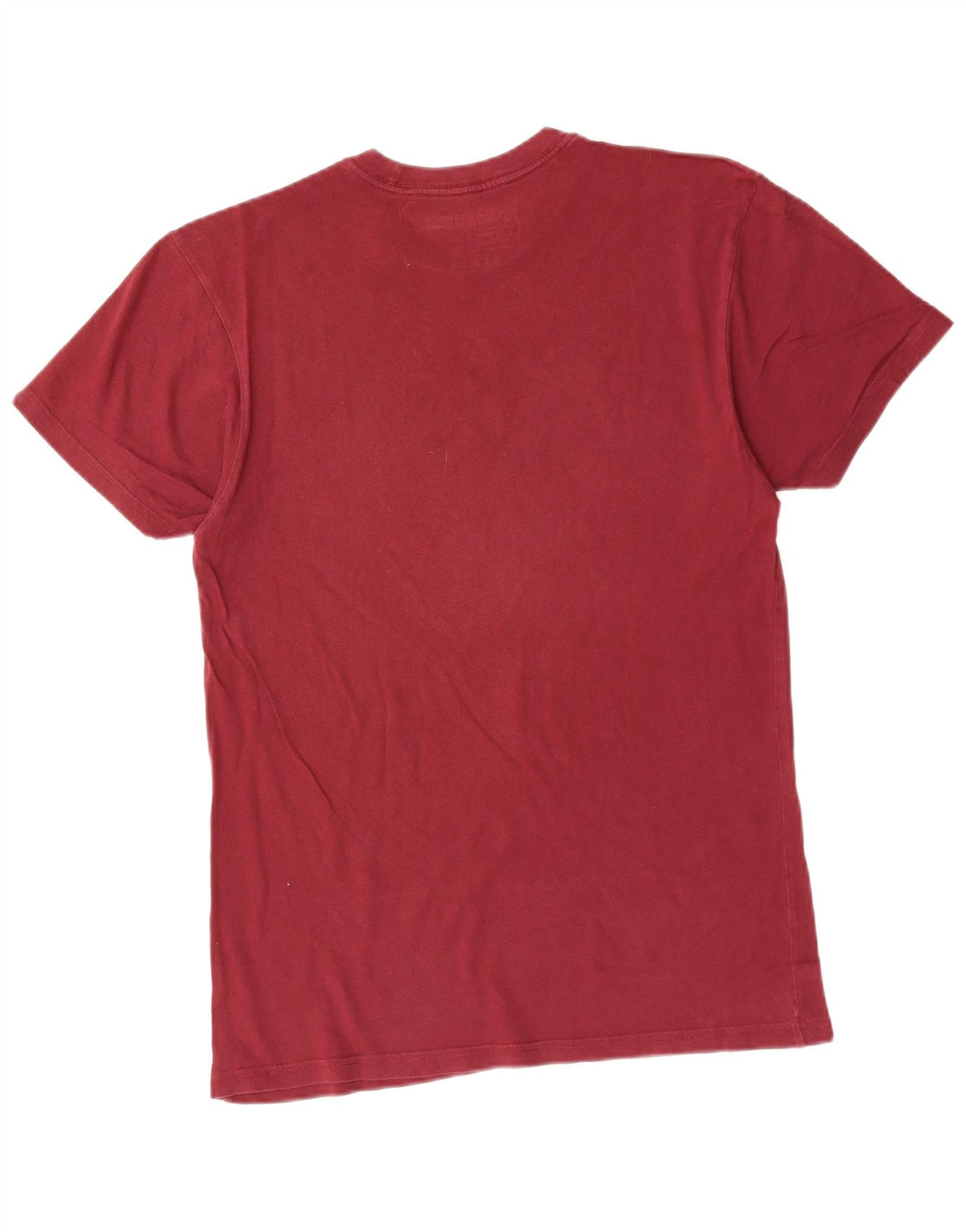 VANS T-shirt graphique pour homme en coton bordeaux moyen