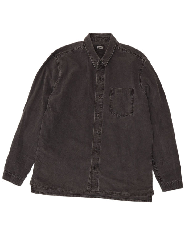 Levi's Chemise en Jean XL Homme Gris Coton