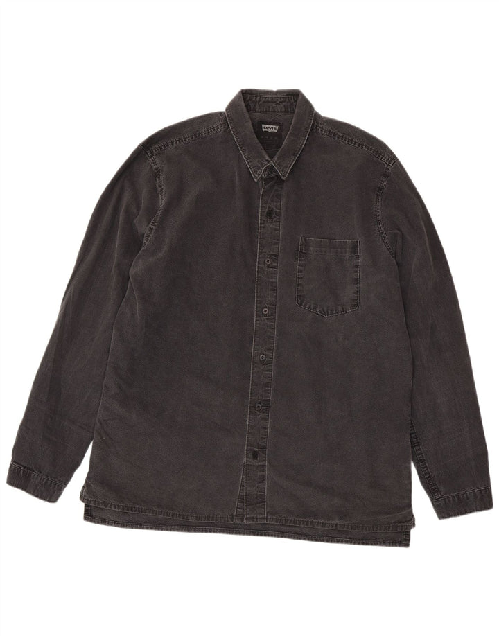 Levi's Chemise en Jean XL Homme Gris Coton