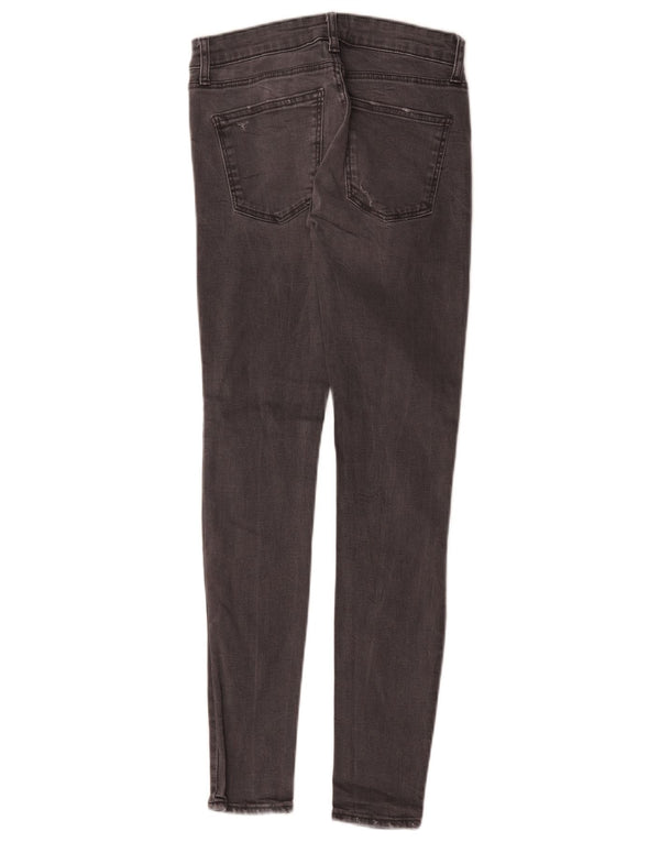 Zara Jean skinny femme EU 34 2XS W24 L28 Gris Coton