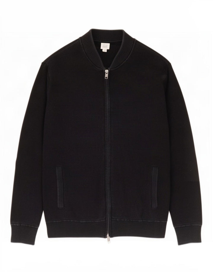 Gap Cardigan Homme Pull Noir Moyen Coton