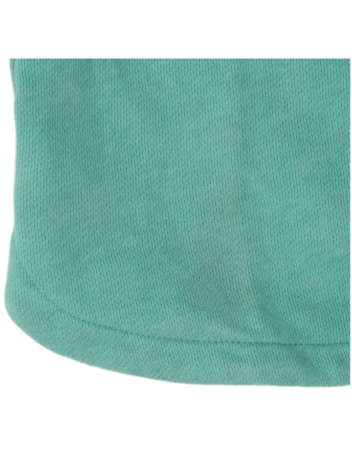 IZOD Sweat-shirt surdimensionné pour femme UK 18 XL Coton turquoise
