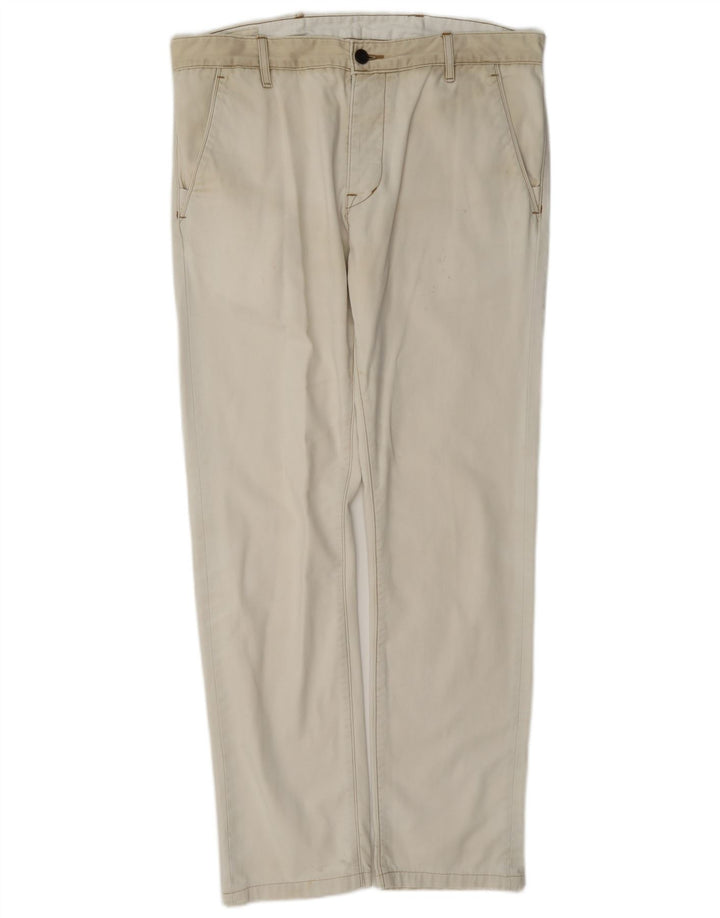 Levi's Pantalon Chino Droit Homme W38 L32 Blanc