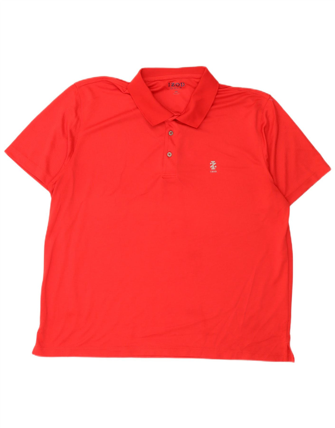 IZOD Polo Homme 2XL Rouge Polyester